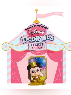 Disney Doorables Ticket To Fun Series 16 Limited Edition Mickey Rare 04553